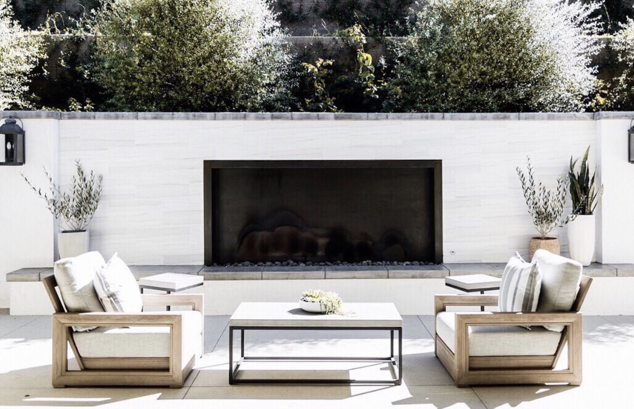 Outdoor living space design